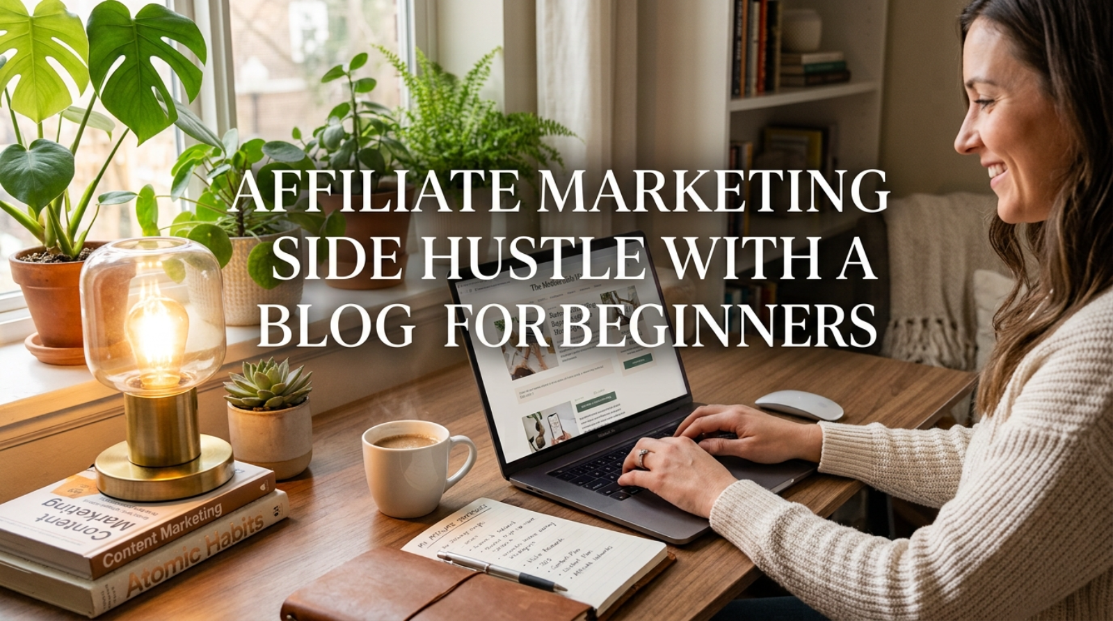 Affiliate Marketing Side Hustle With a Blog for Beginners