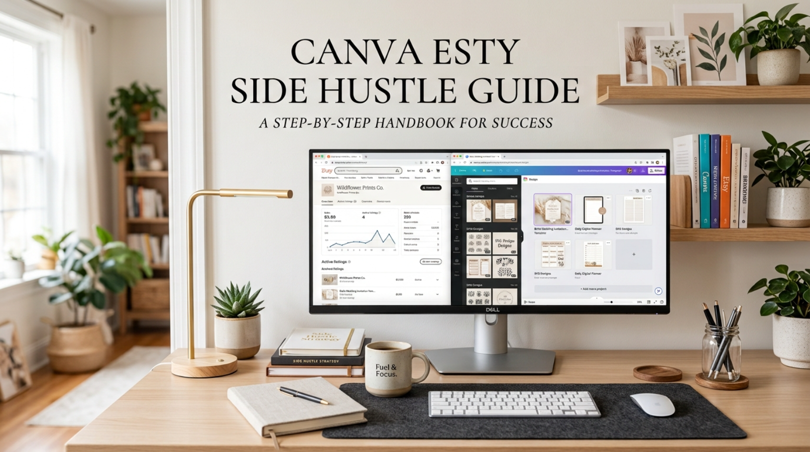 Canva Etsy Side Hustle Guide
