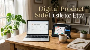Digital Product Side Hustle for Etsy