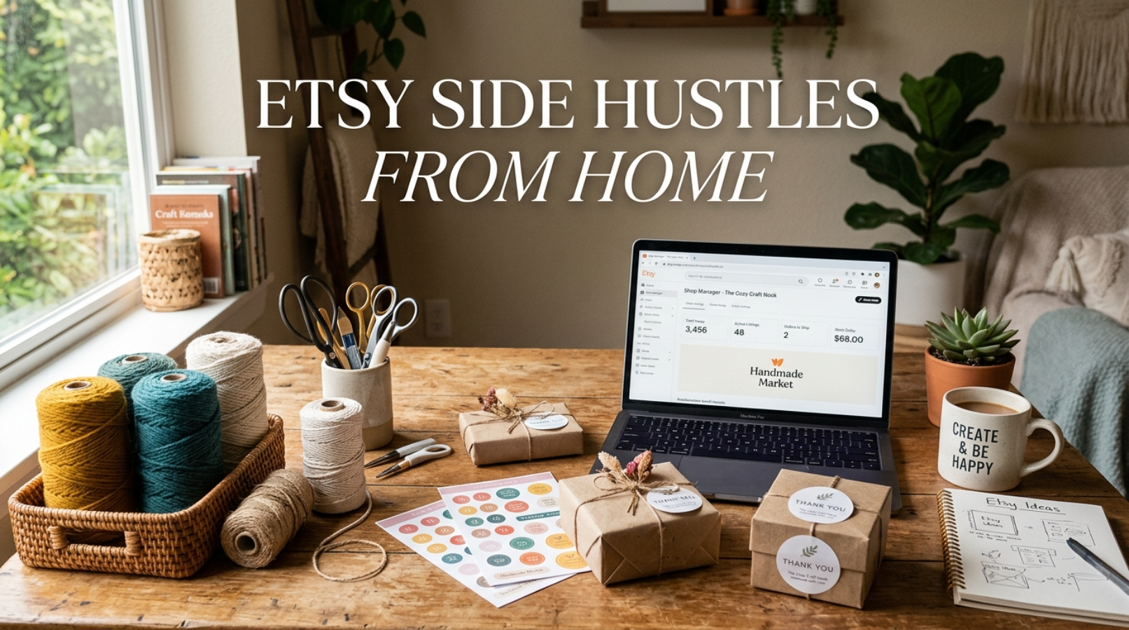 Etsy Side Hustles From Home