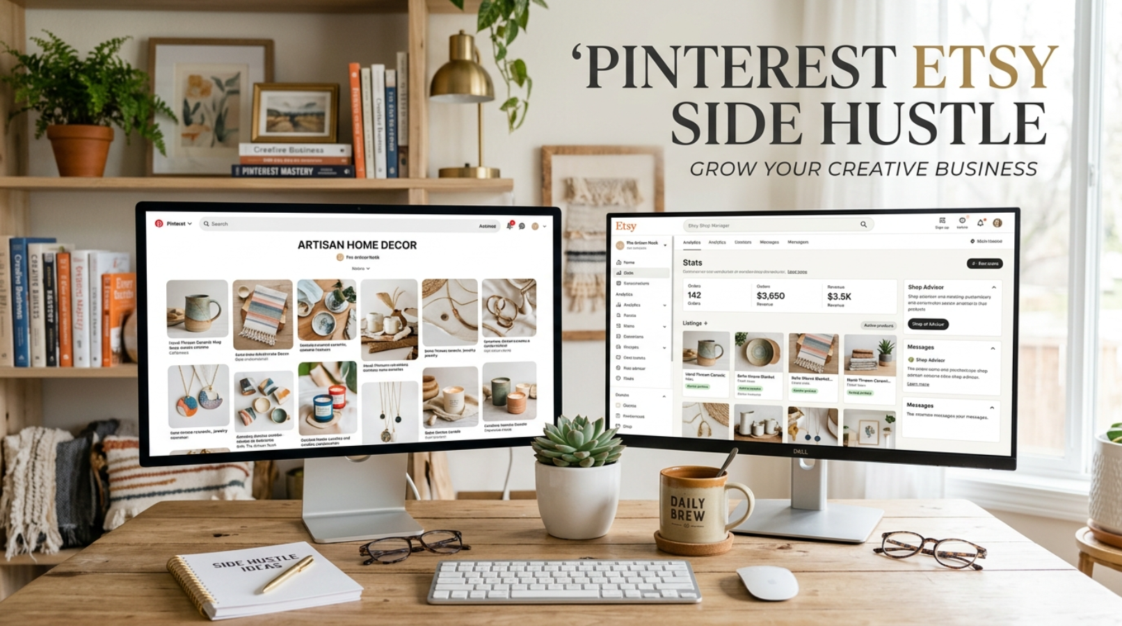 Pinterest Etsy Side Hustle