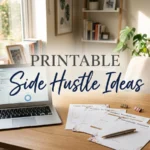 Printable Side Hustle Ideas
