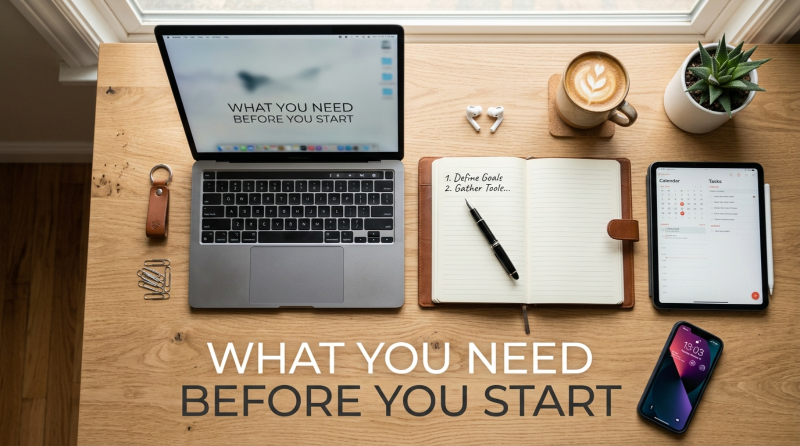 What You Need Before You Start