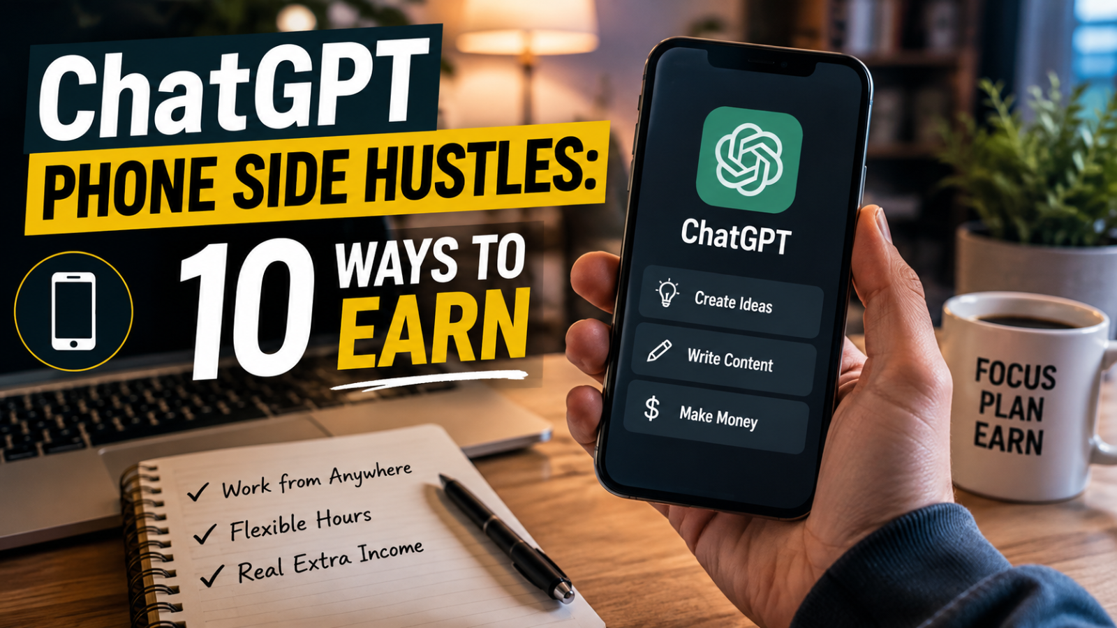 ChatGPT Phone Side Hustles
