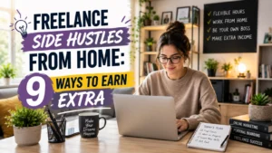 Freelance Side Hustles From Home: 9 Ways to Earn Extra