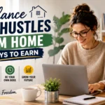 Freelance Side Hustles From Home: 9 Ways to Earn