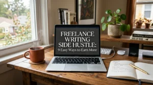 Freelance Writing Side Hustle: 9 Easy Ways to Earn More