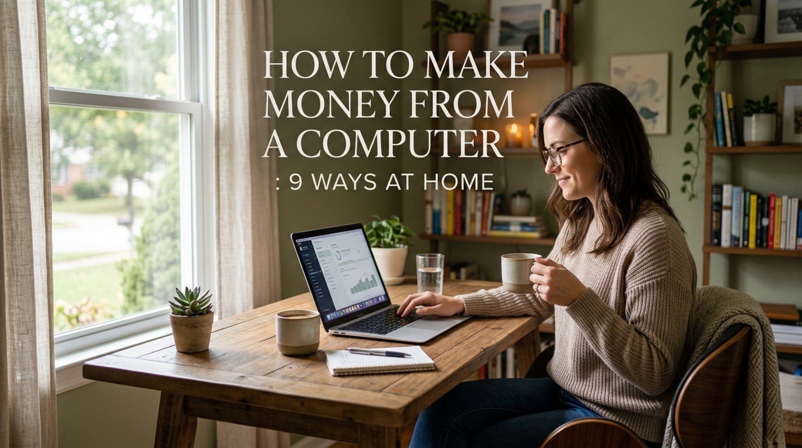How to Make Money From a Computer: 9 Ways at Home