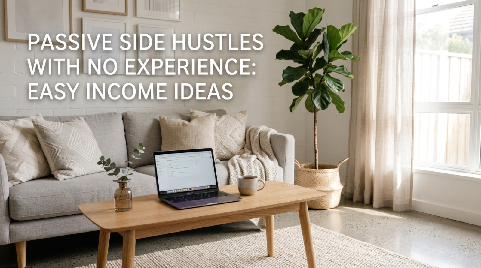 Passive Side Hustles With No Experience