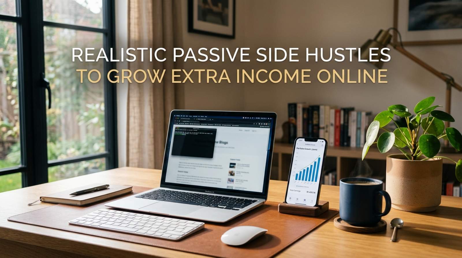 Realistic Passive Side Hustles to Grow Extra Income online