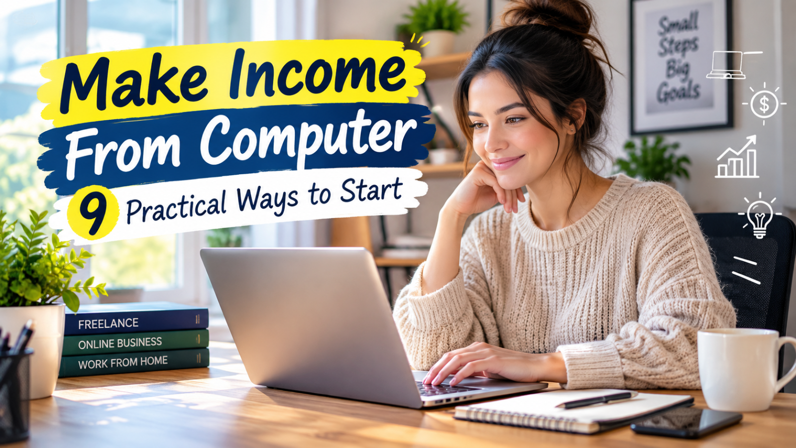 Make Income From Computer: 9 Practical Ways to Start
