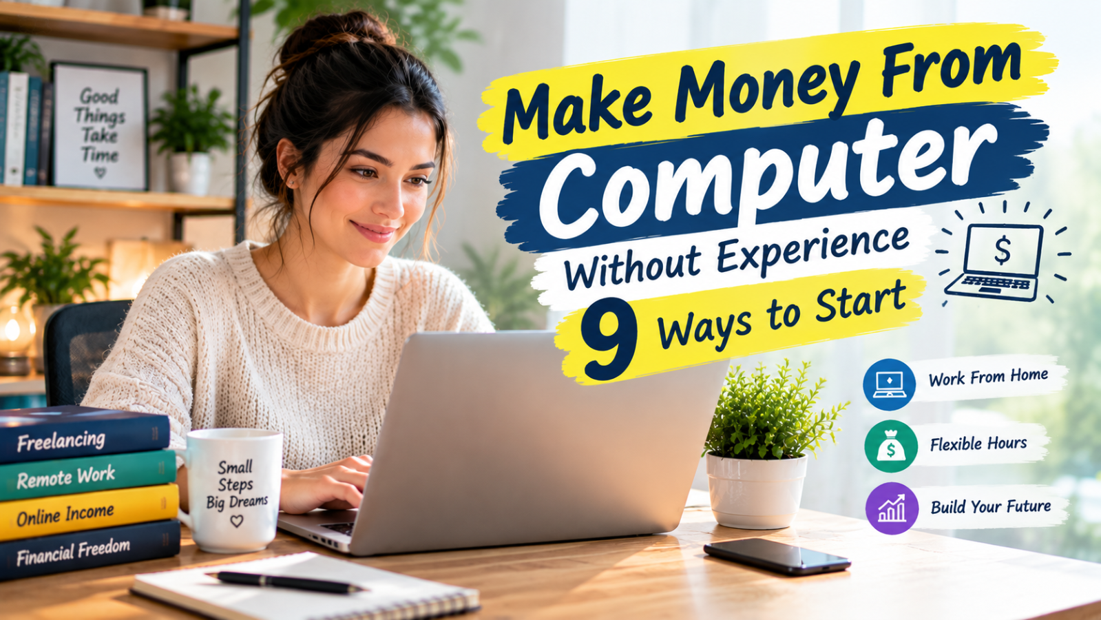 Make Money From Computer Without Experience: 9 Ways to Start