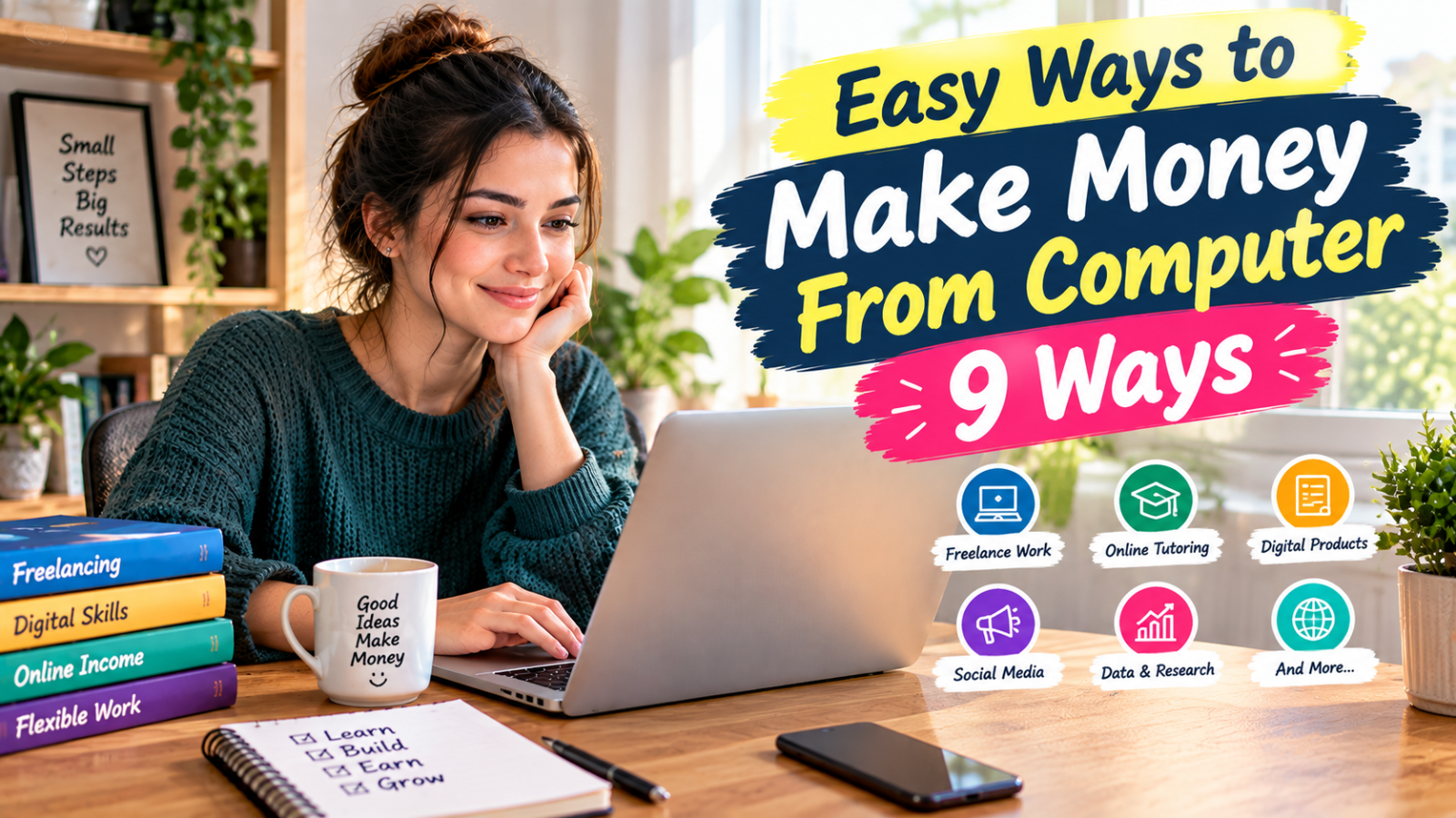 Easy Ways to Make Money From Computer: 9 Ways