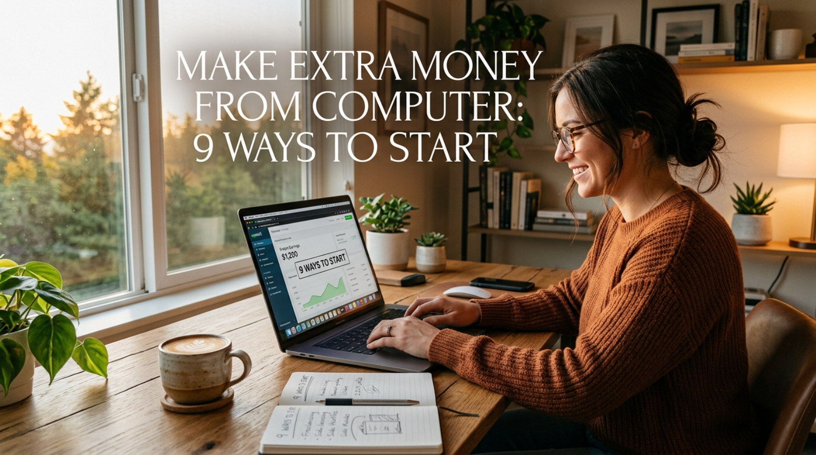 Make Extra Money From Computer: 9 Ways to Start