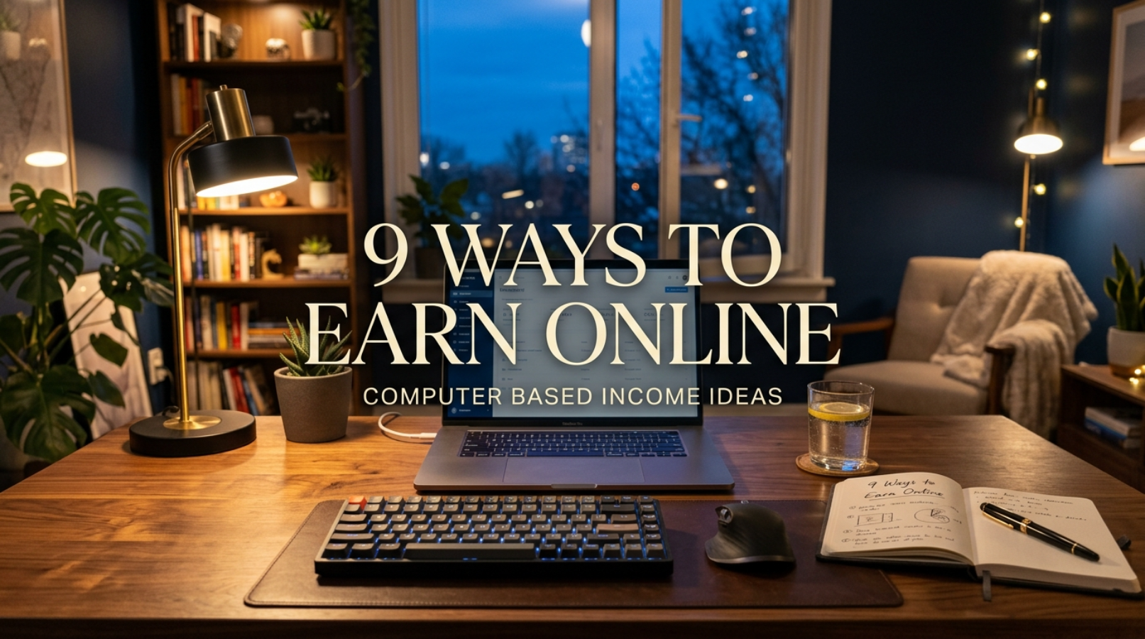 Computer Based Income Ideas: 9 Ways to Earn Online