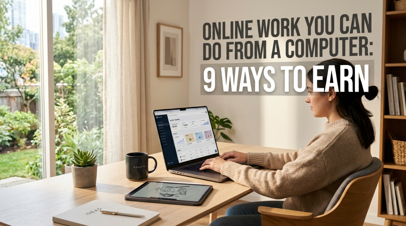 Online Work You Can Do From a Computer: 9 Ways to Earn