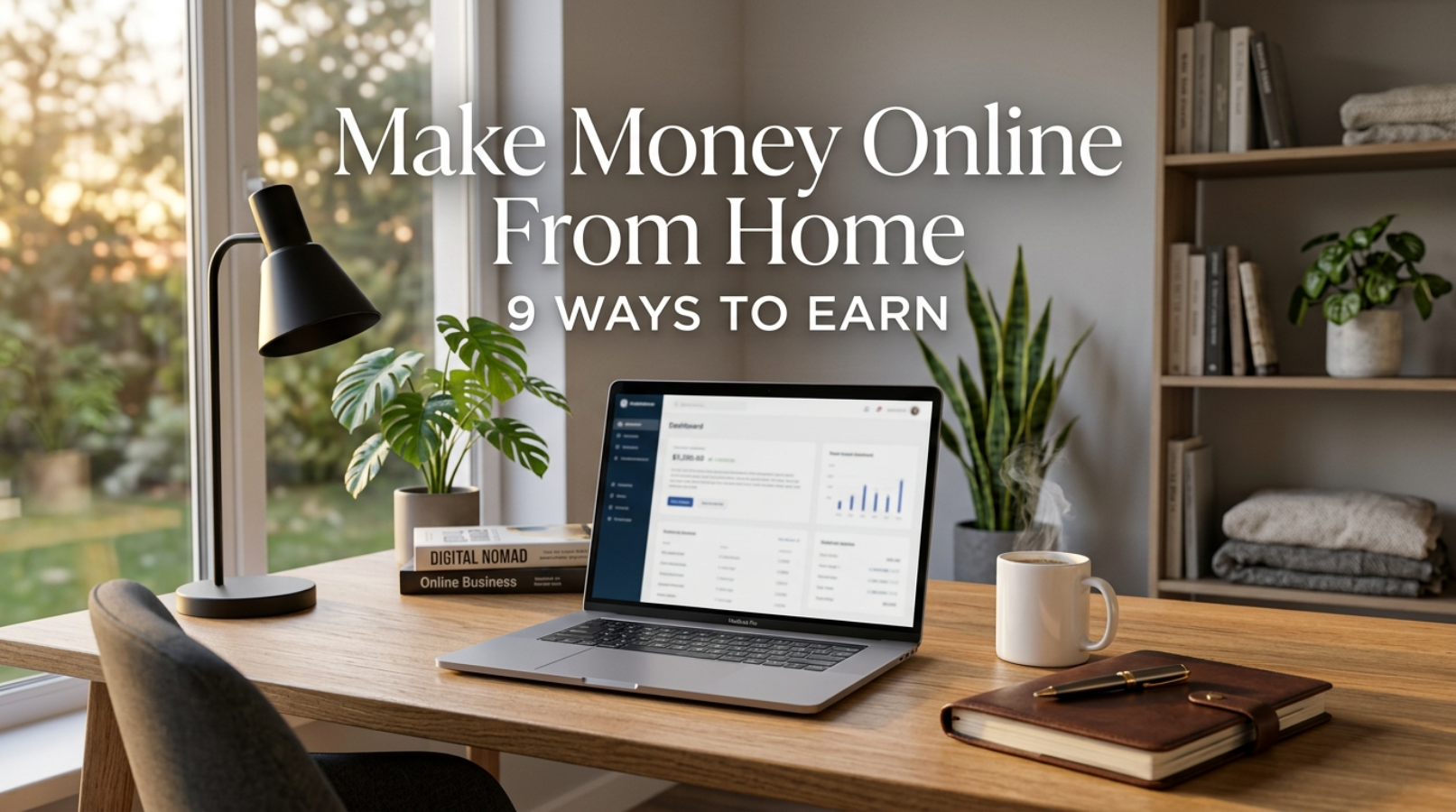 Make Money Online From Home: 9 Ways to Earn