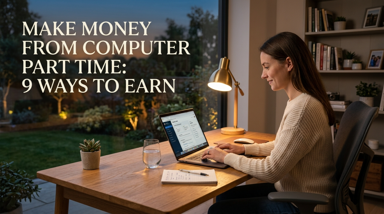 Make Money From Computer Part Time: 9 Ways to Earn