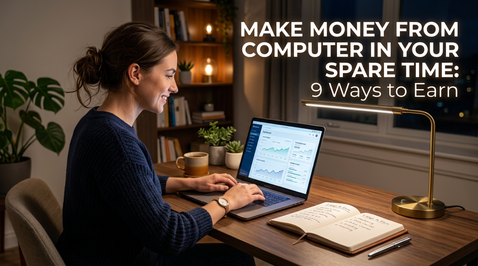 Make Money From Computer in Your Spare Time: 9 Ways to Earn