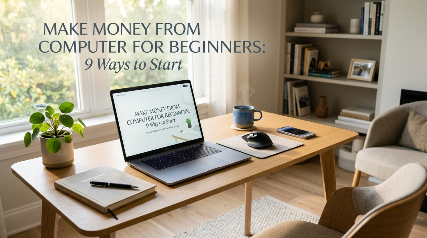 Make Money From Computer for Beginners: 9 Ways to Start