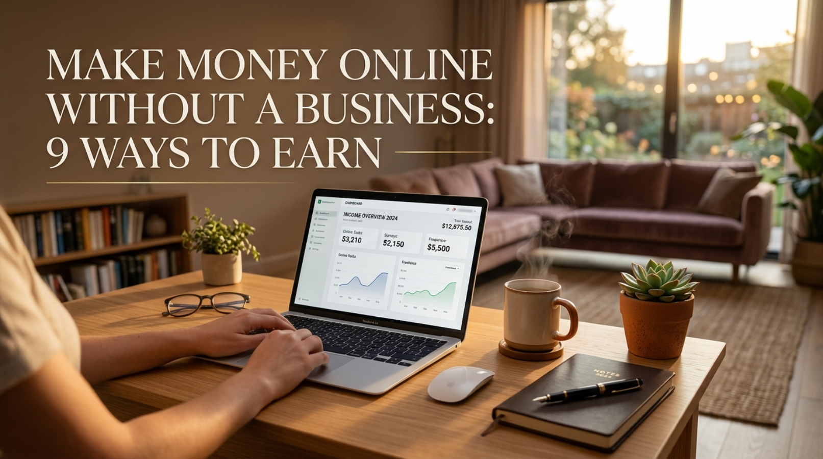 Make Money Online Without a Business: 9 Ways to Earn