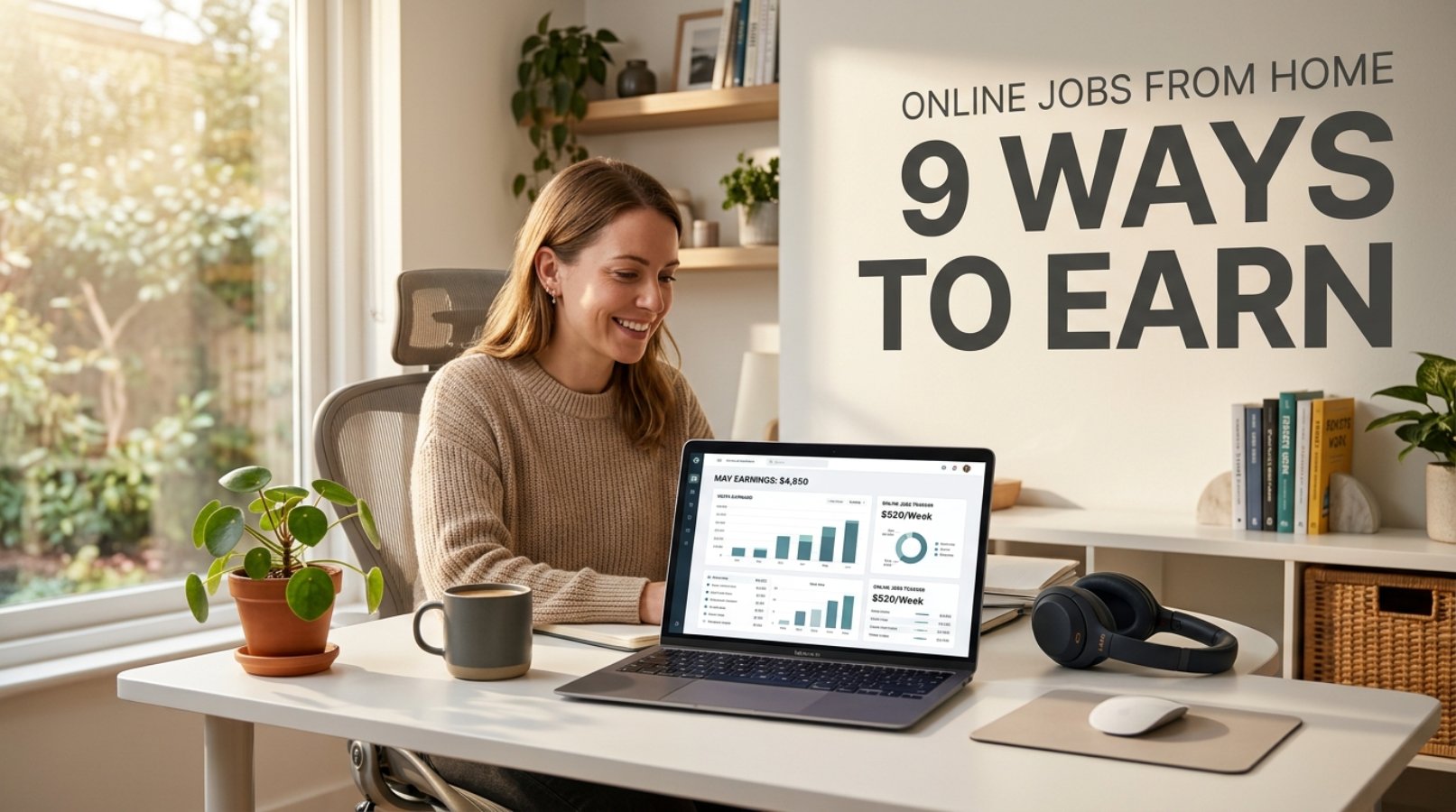 Online Jobs From Home: 9 Ways to Earn