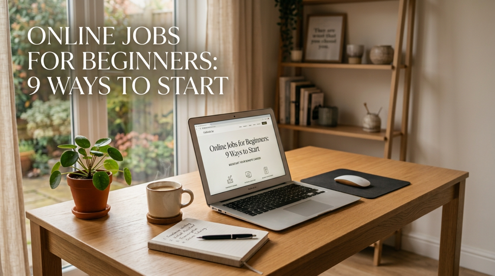 Online Jobs for Beginners: 9 Ways to Start