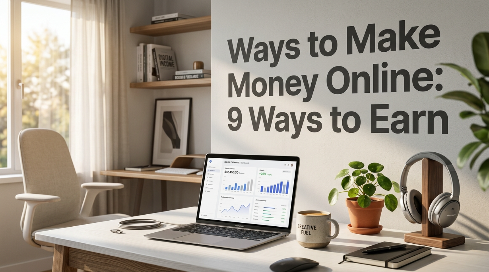 Ways to Make Money Online: 9 Ways to Earn